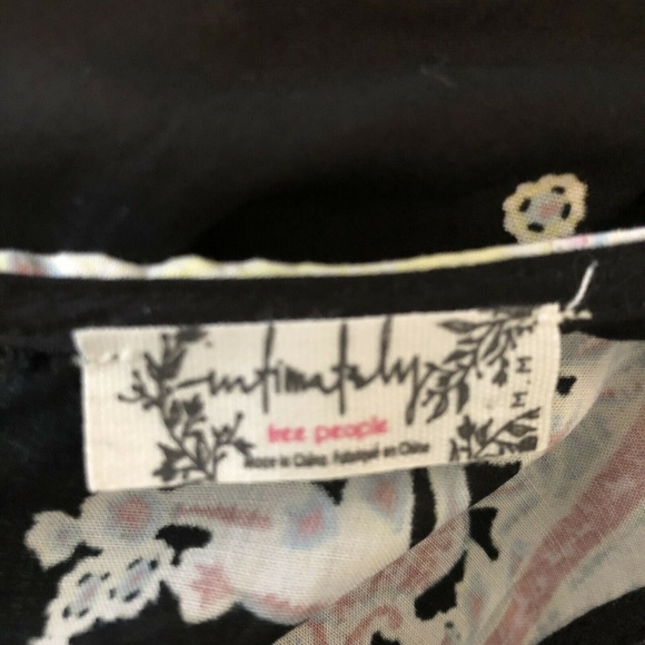 Intimately Free People M Floral Trapeze Dress Mini - Picture 7 of 8